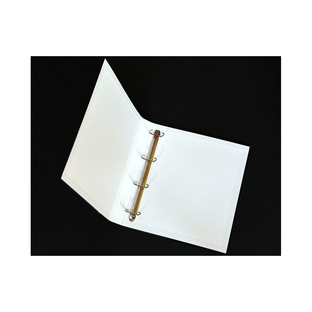 Czarno-Białe Segregator i Futerał na koszulki folie BEZ NAPISU