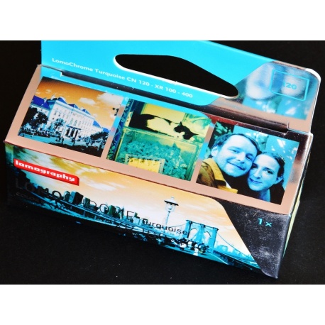 Lomography Lomochrome Turquoise XR 100-400 typ 120