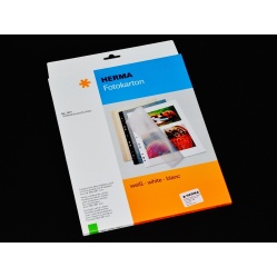 Herma Kartony z nakładką pergam/białe 230x297mm. 25szt (7578)