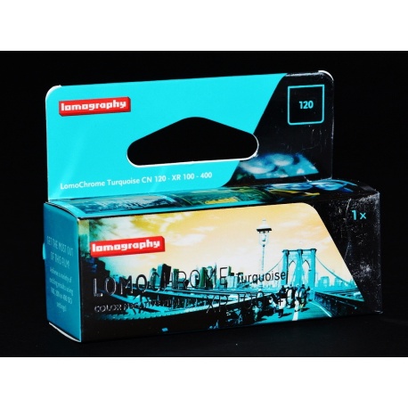 Lomography Lomochrome Turquoise XR 100-400 typ 120
