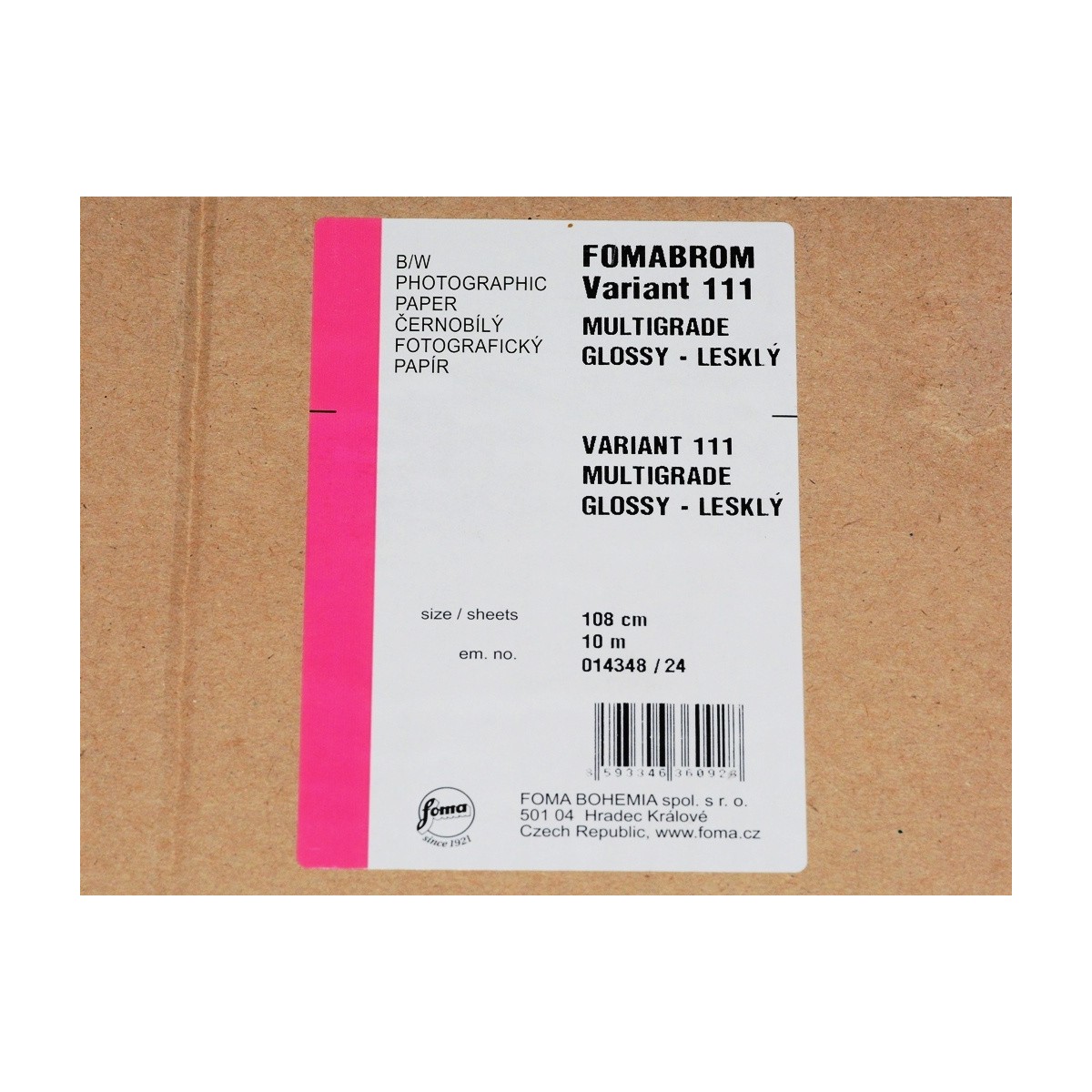 Foma Fomabrom Variant - 111 i 112 108cmx10m NA ZAMÓWIENIE