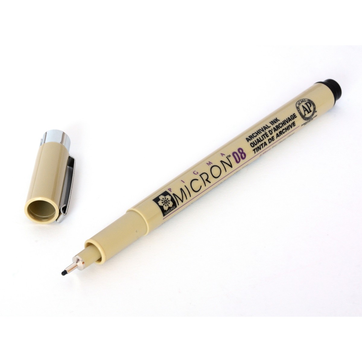 Sakura Pisak bezkwasowy Micron do podpisywania zdjęć - 0,50 mm.