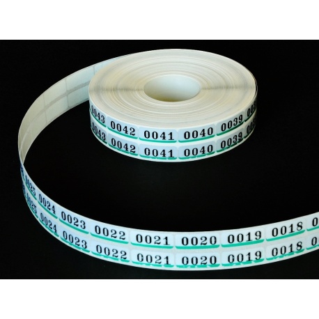 Tetenal Numerki do filmów 2000 szt.