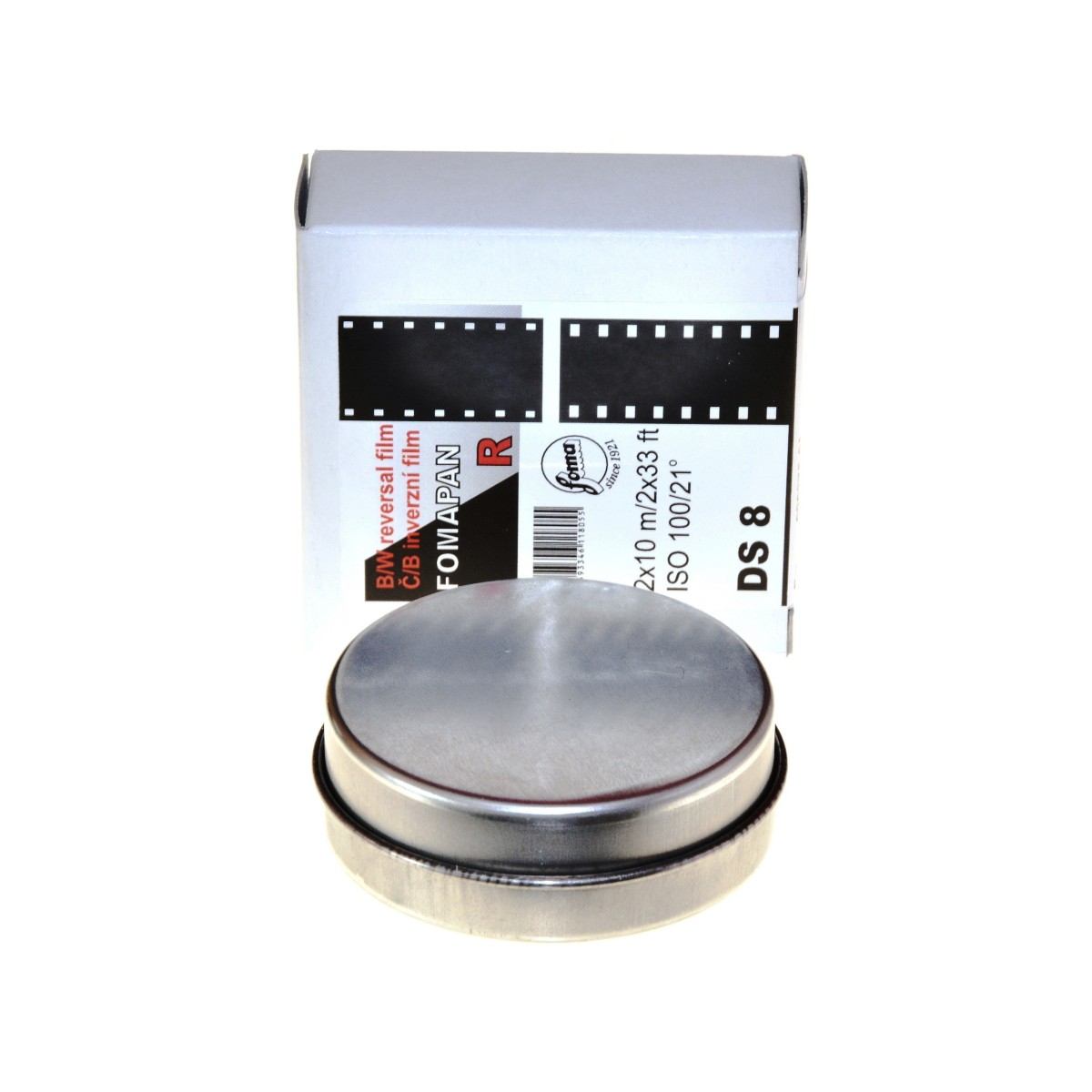 Foma Fomapan R 100 DS8 2xSuper8 2x10m film do kamer foto