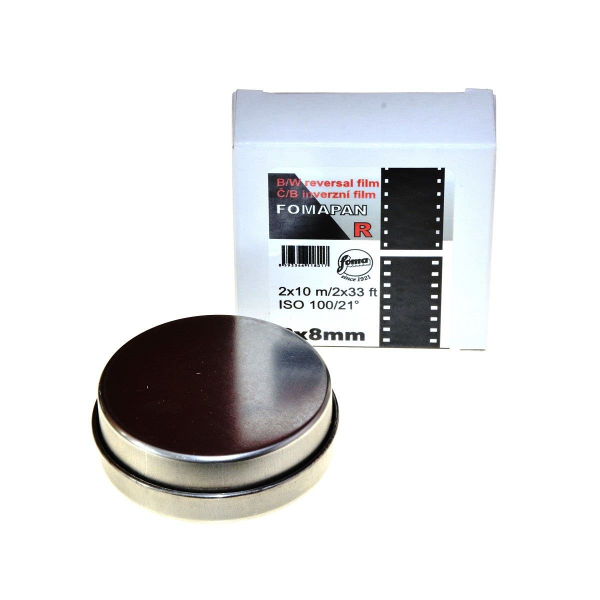Foma Fomapan R 100 2x10m 2x8 mm Standard do kamery