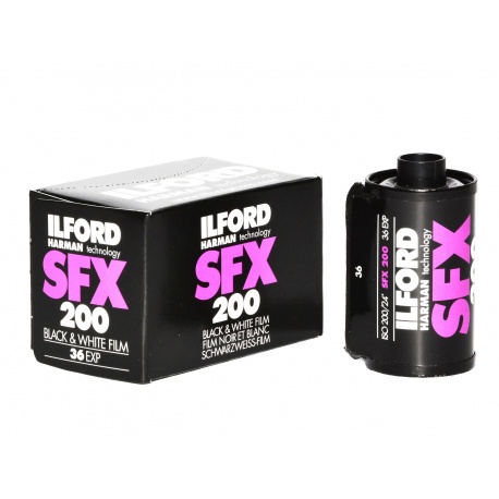 Ilford SFX 200/36 film na bliską podczerwień infrared IR 24 DIN