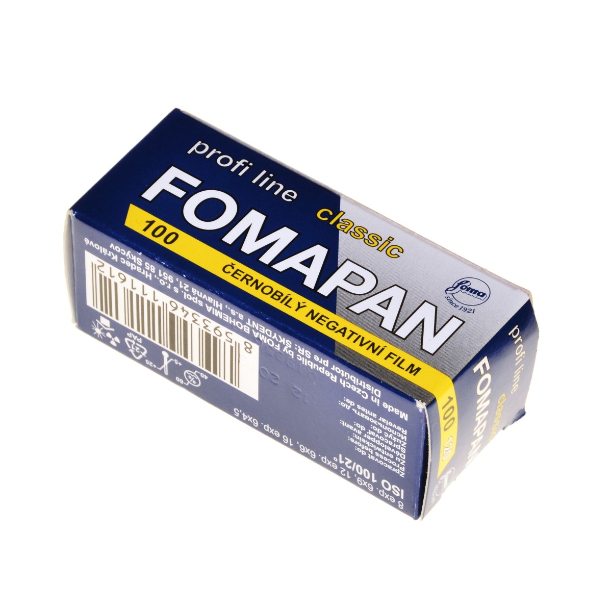 Foma Fomapan 100/120 Classic film czarno-biały 