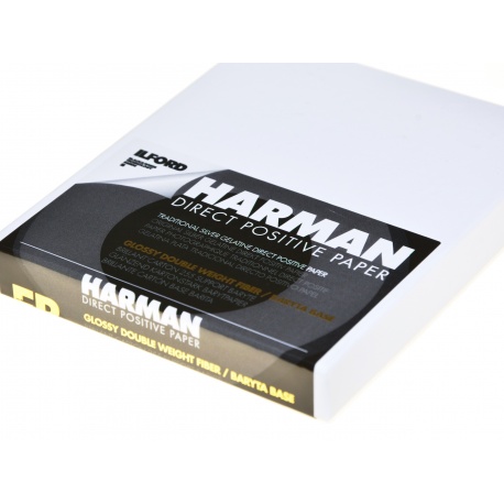 Harman Direct Positive papier BARYT błysk 4x5"/25 (10,2x12,7cm) wprostpozytywowy