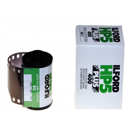 Ilford Harman HP5 400/36 film B&W małoobrazkowy 35 mm.