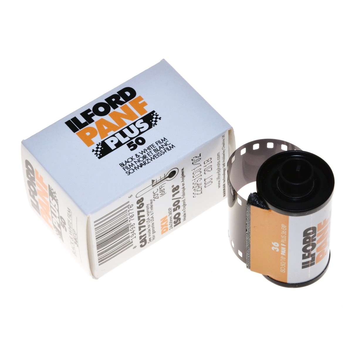 Ilford PANF 50/36 Harman niskoczuły film z małym ziarnem