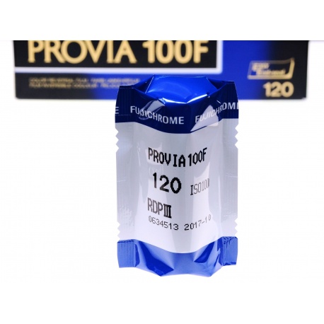 Fuji Fujichrome Provia 100/120 100F slajd, odwrotka barwna - 1 film