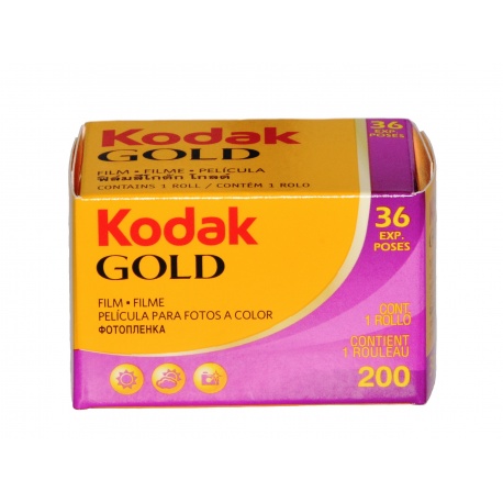 Kodak Gold 200/36 film do zdjęć kolorowych na wakacje