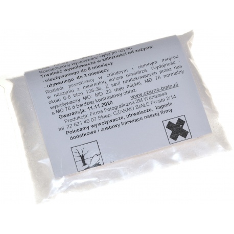 2M Wywoływacz normalny MD76 na 1 litr do wywoływania klisz