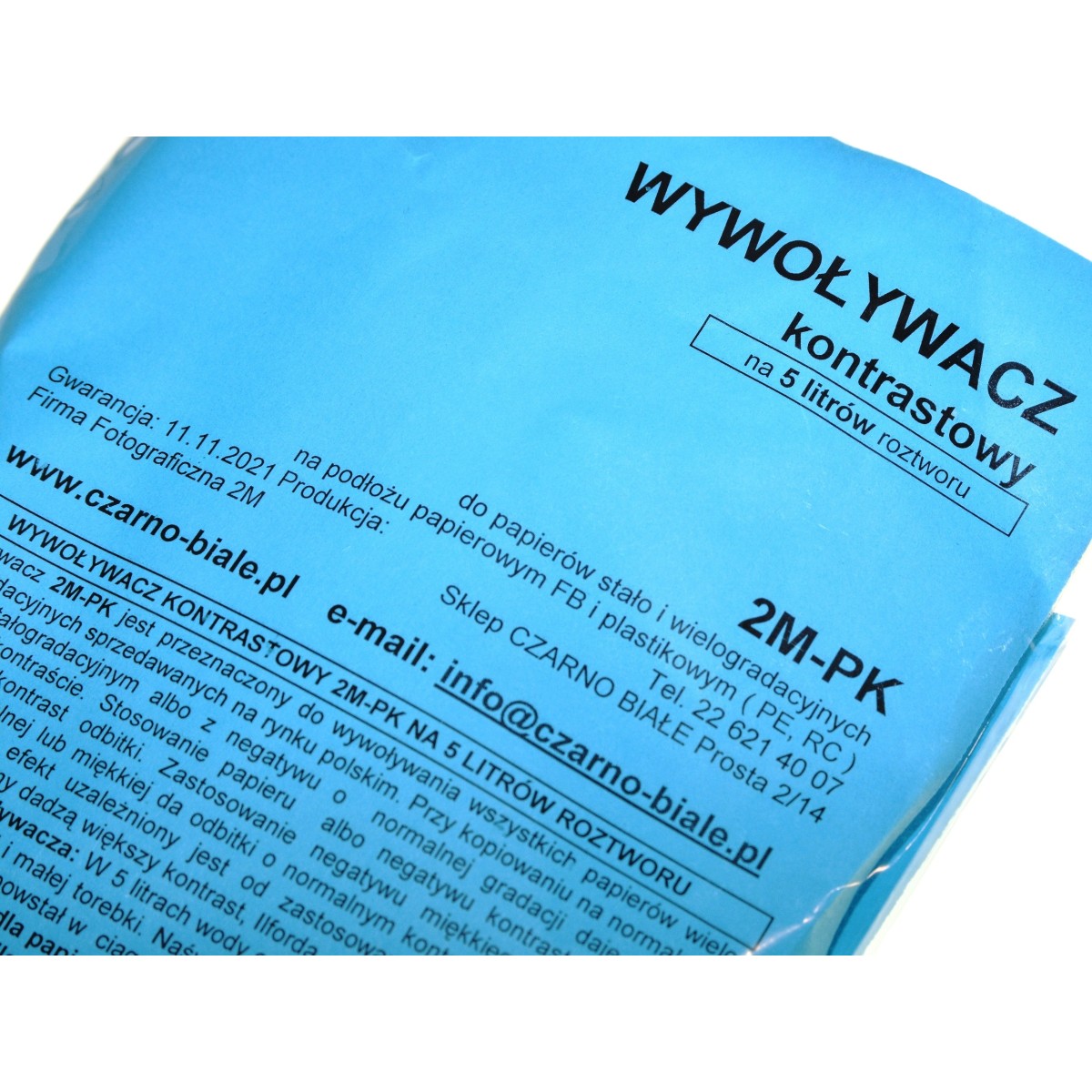 2M-PK Wywoływacz kontrastowy do ciemni na 5 litrów