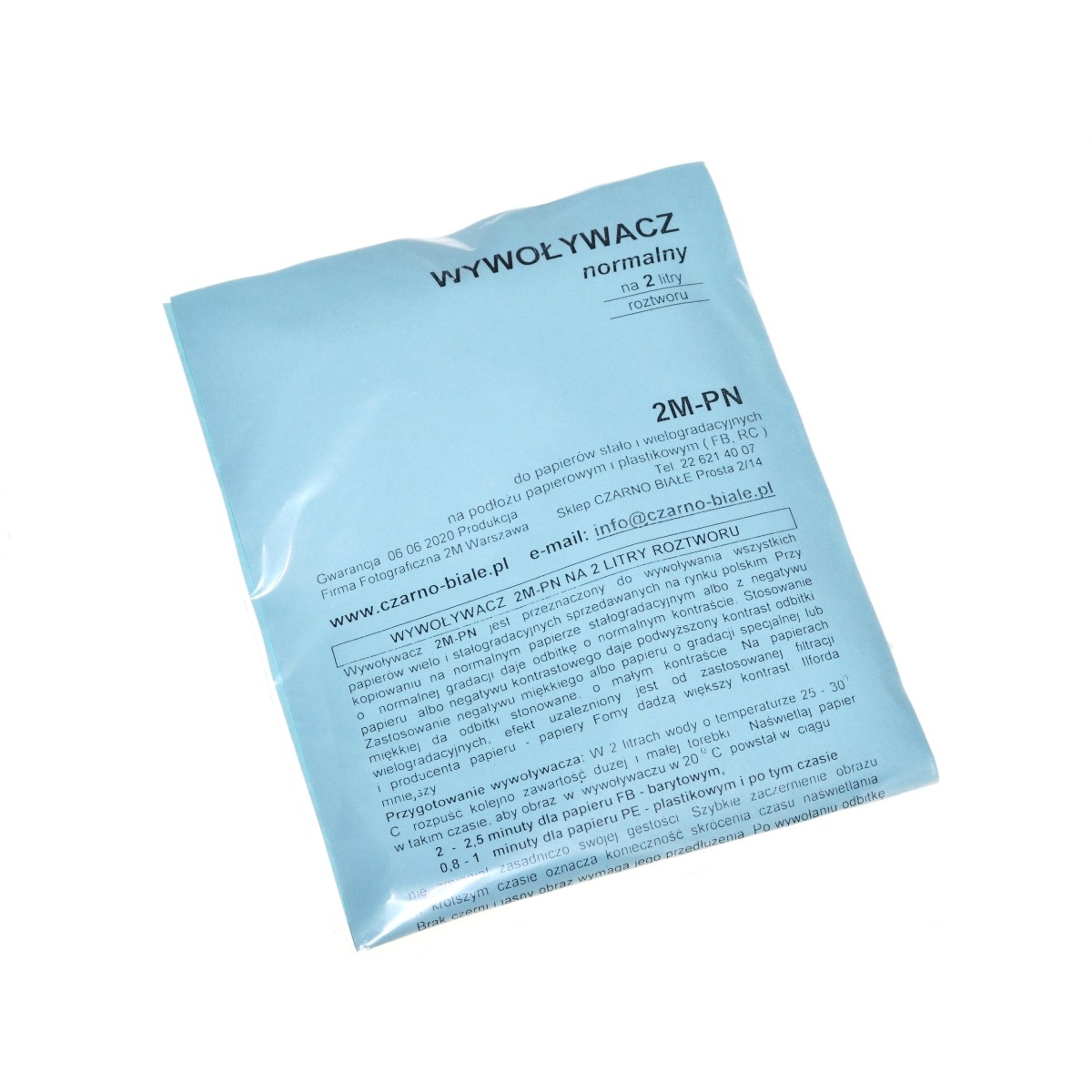 2M-PN Wywoływacz normalny do zdjęć na 2 litry