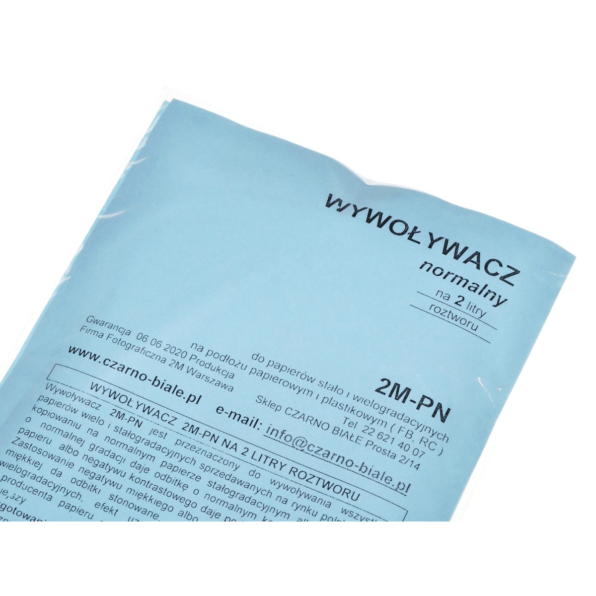 2M-PN Wywoływacz normalny do zdjęć na 2 litry