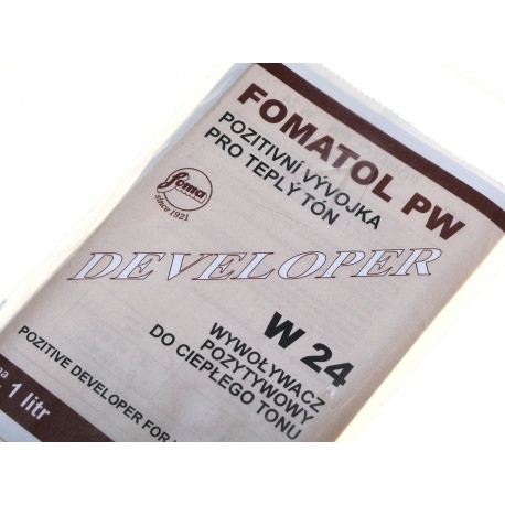 Fomatol PW W24 na 1 litr - ciepłotonowy do papierów