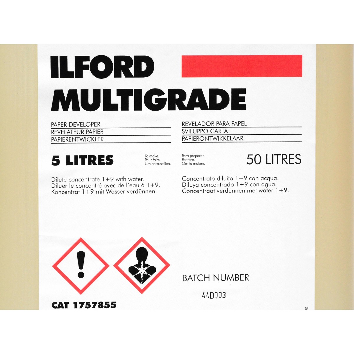 Ilford Multigrade 5 litrów wywoływacz pozytywowy NA ZAMÓWIENIE