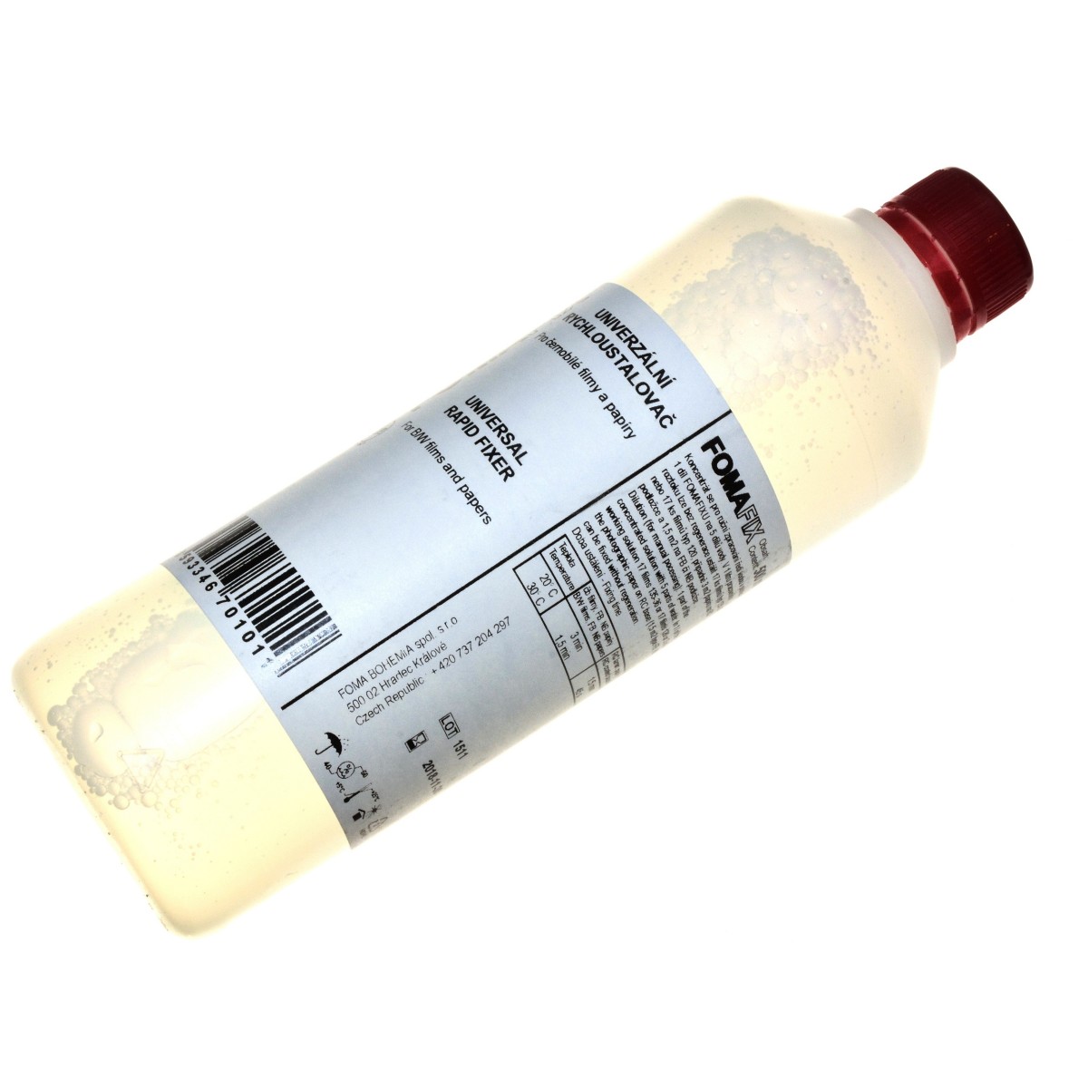 Foma Fomafix 500 ml. na 3 litry, stężony - utrwalacz uniwersalny B&W