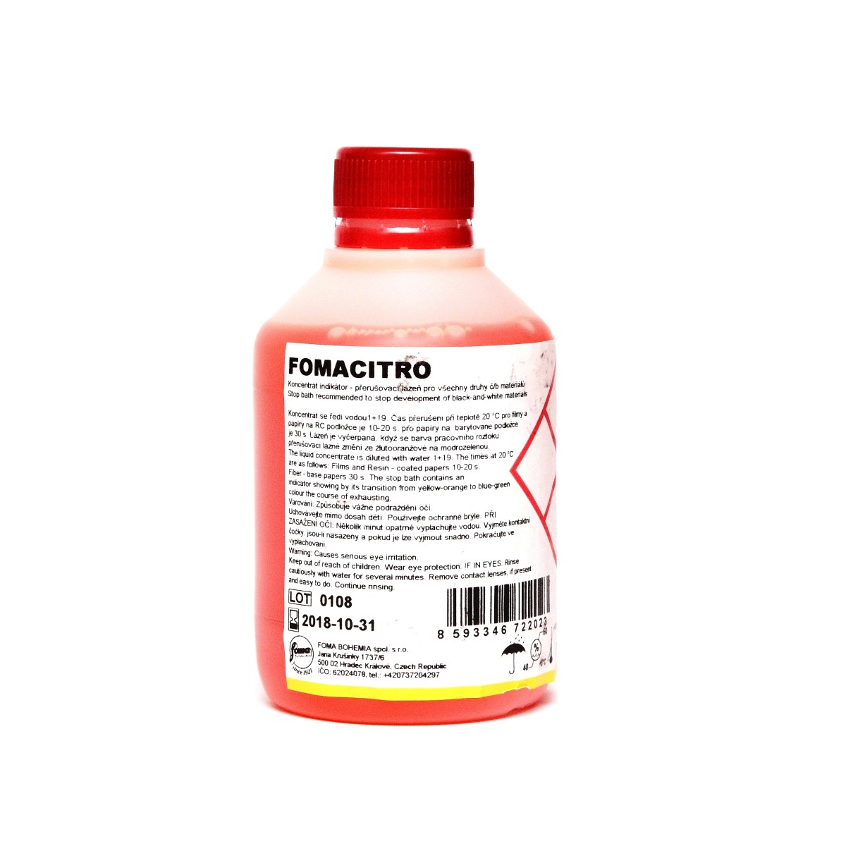 Foma Fomacitro Przerywacz 250 ml. ze wskaźnikiem do przerywania