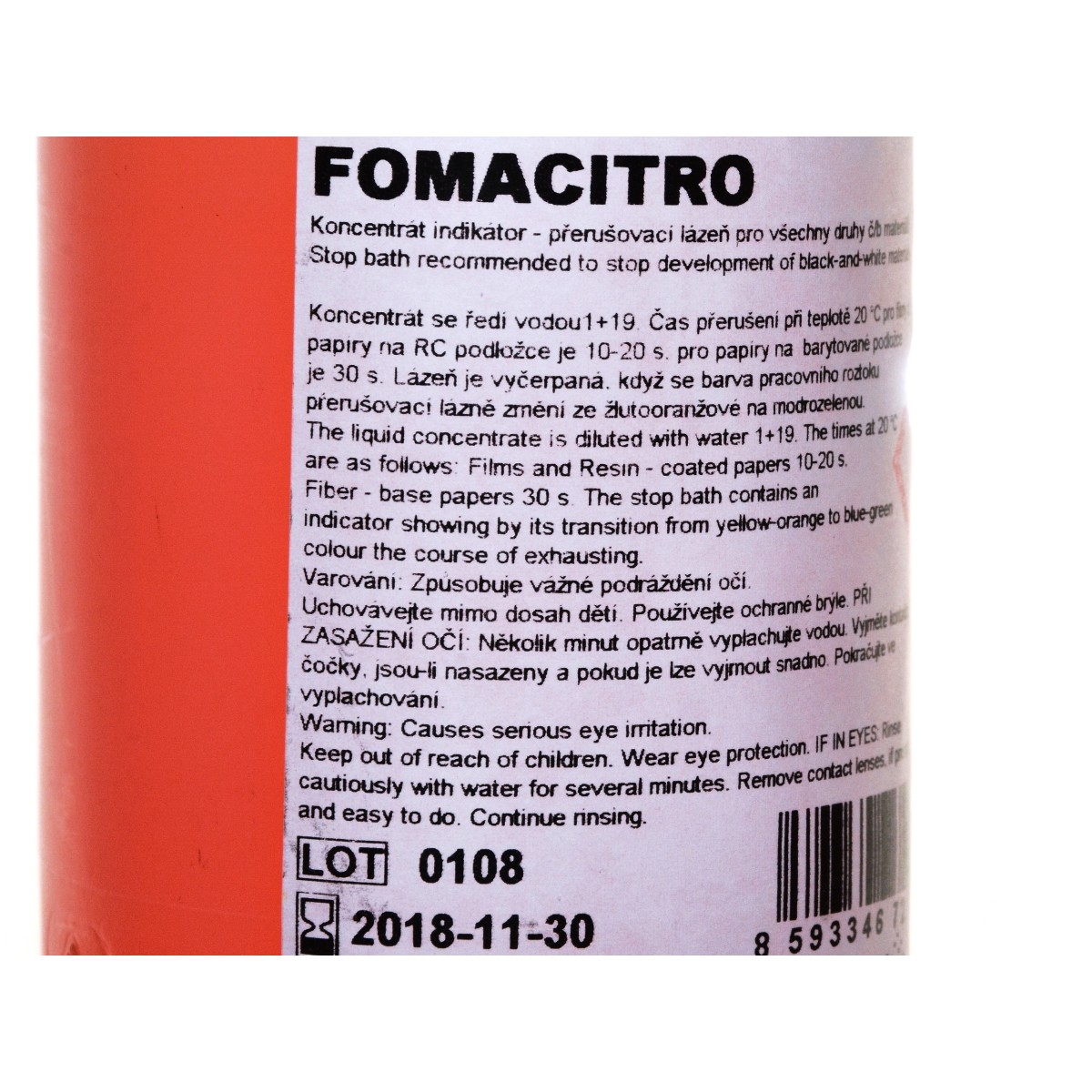 Foma Fomacitro Przerywacz 250 ml. ze wskaźnikiem do przerywania