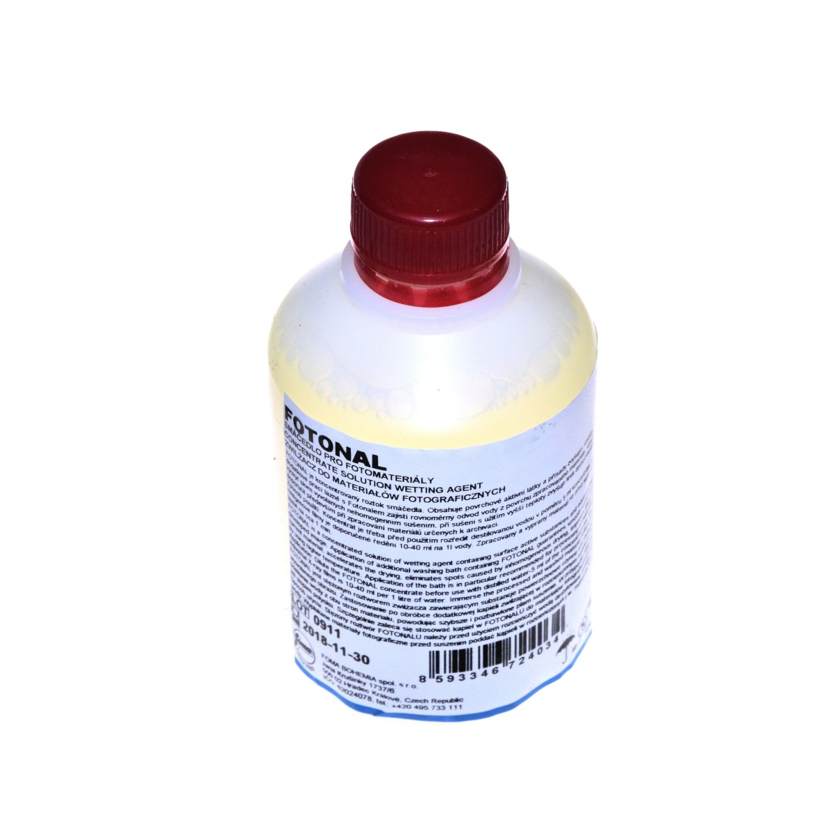 Fotonal Zwilżacz uniwersalny 250 ml - antistatik, kąpiel zwilżająca