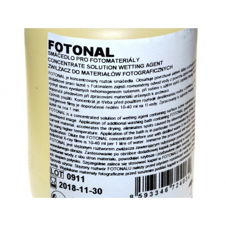 Fotonal Zwilżacz uniwersalny 250 ml - antistatik, kąpiel zwilżająca