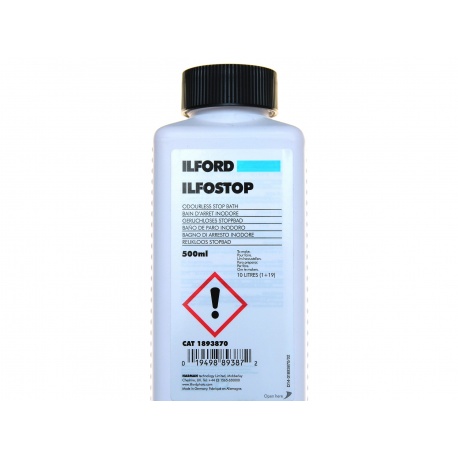 Ilford Ilfostop 500 ml. przerywacz bezwonny ze wskażnikiem