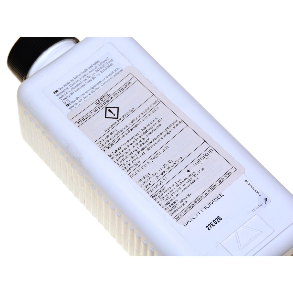 Ilford Ilfotol zwilżacz uniwersalny 1 litr do zwilżania filmów i błon