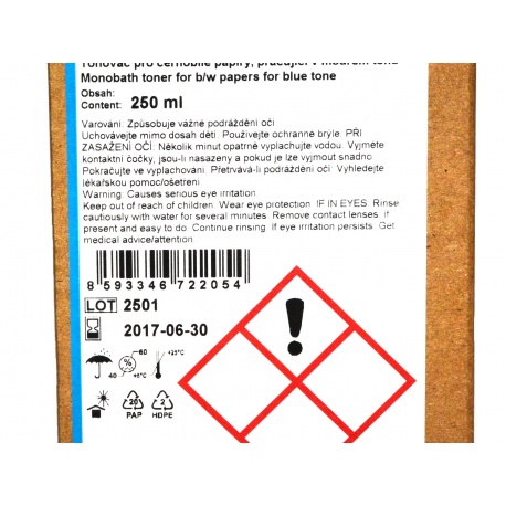 Fomatoner Indigo 2x250 ml. do barwienia zdjęć czarno białych