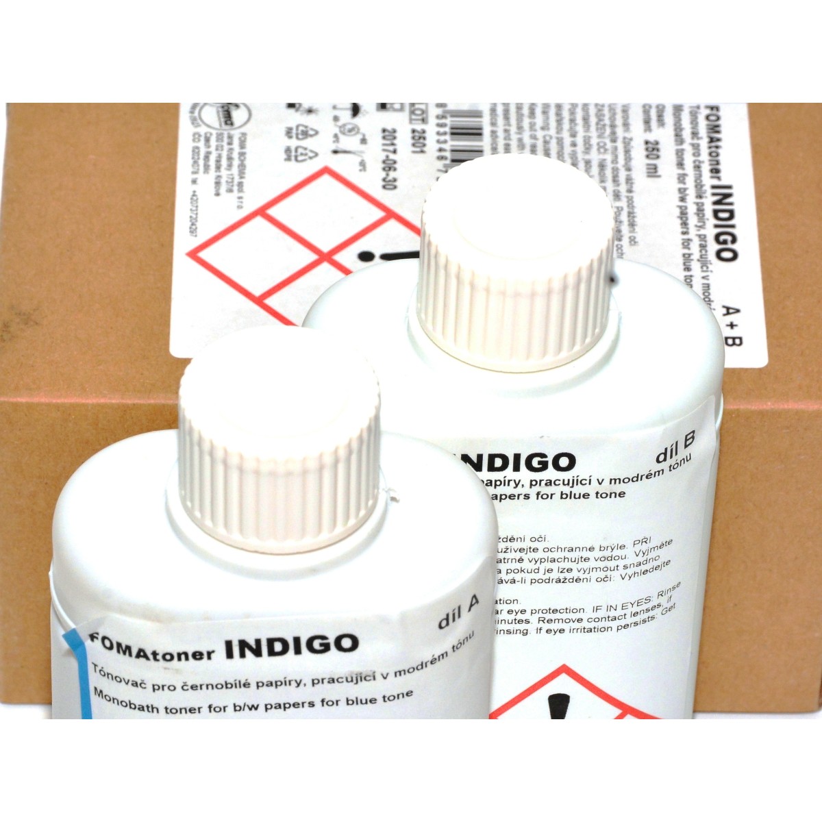 Fomatoner Indigo 2x250 ml. do barwienia zdjęć czarno białych