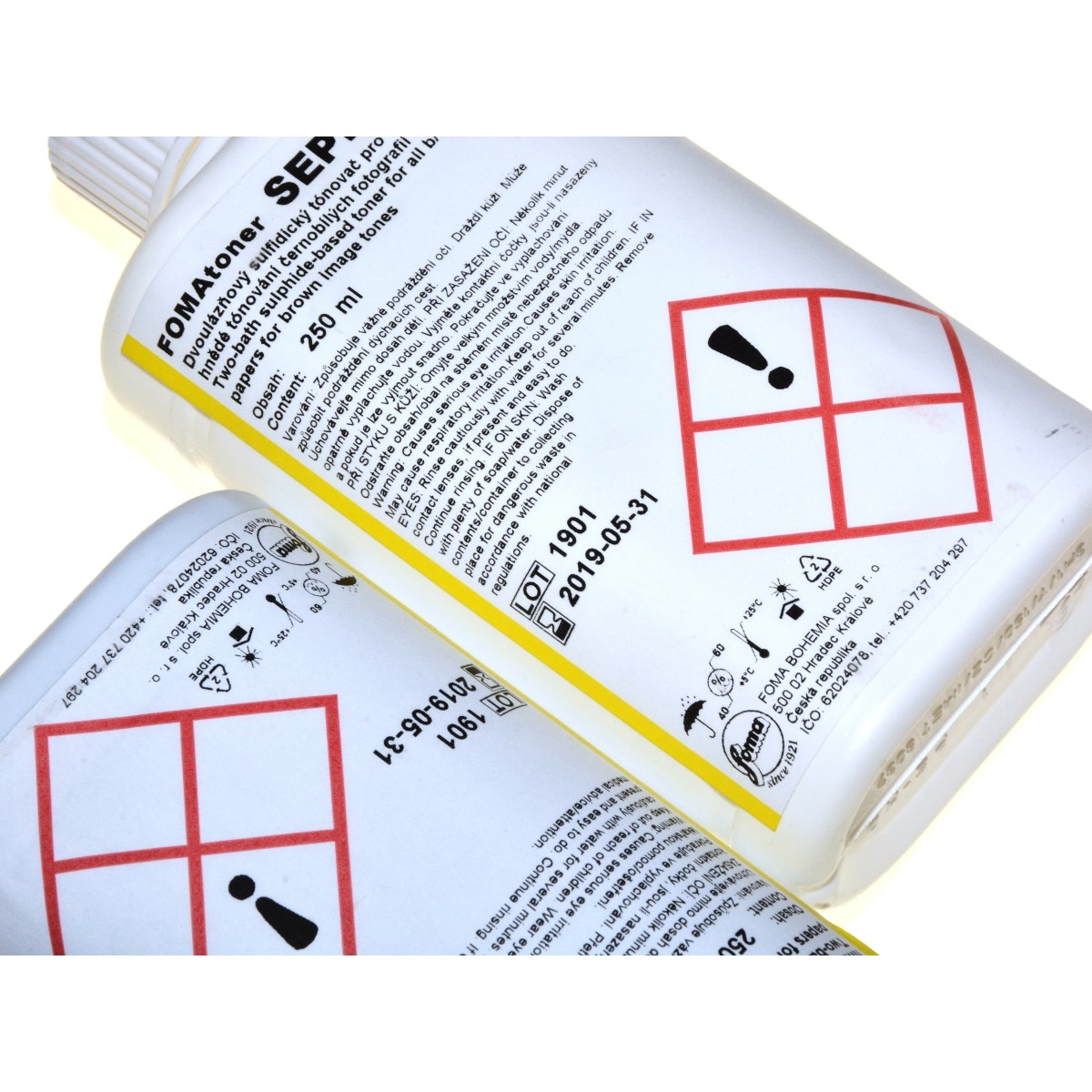 Fomatoner Sepia 2x250 ml. do sepiowania odbitek czarno-białych