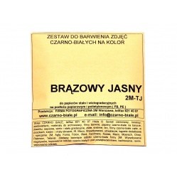 2M Toner brązowy jasny TJ na 1l.