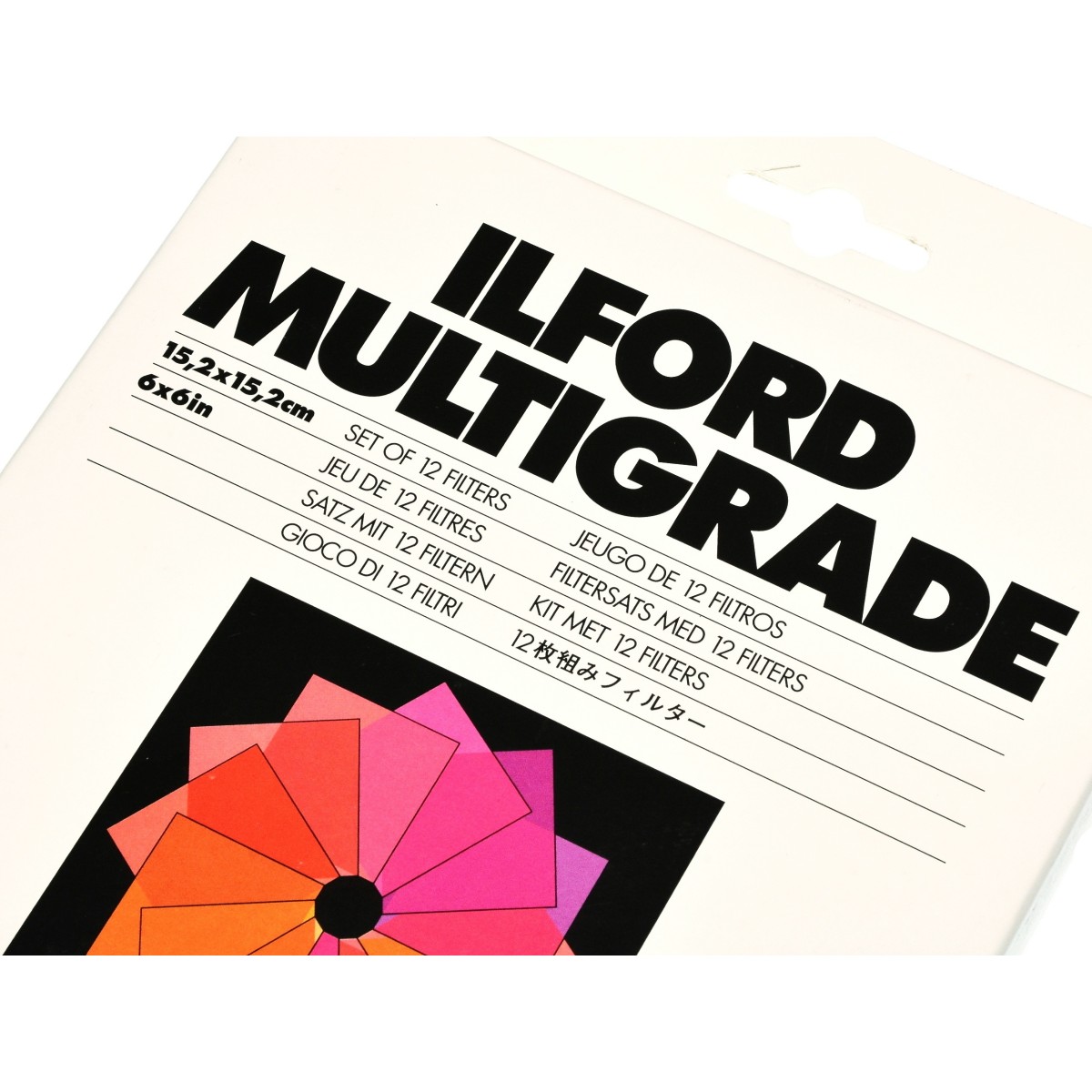 Ilford Filtry Multigrade - 12 szt 15,2x15,2 cm do papierów wielogradacyjnych