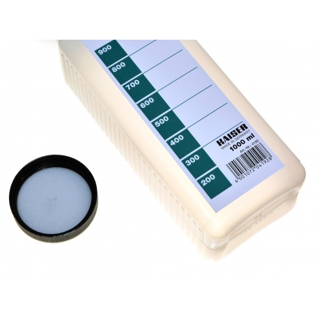 Kaiser butelka biała 1 litr z podziałką (4192) do ciemni i chemii