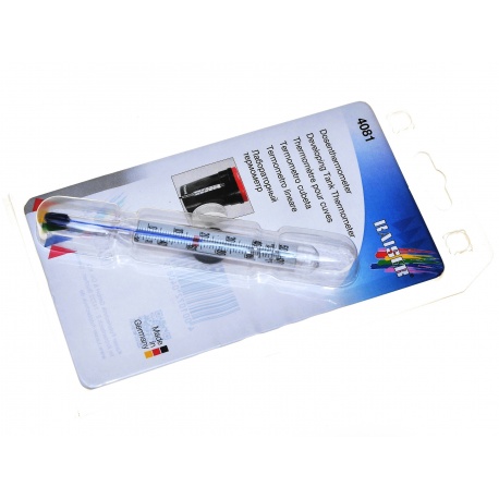 Kaiser Termometr szklany +/- 1 C -5+50 C (4081) do koreksu i filmu