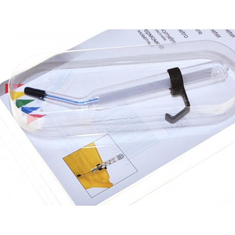 Kaiser Termometr szklany kątowy +/- 1 C -5+50 C (4083) do koreksu i kuwety