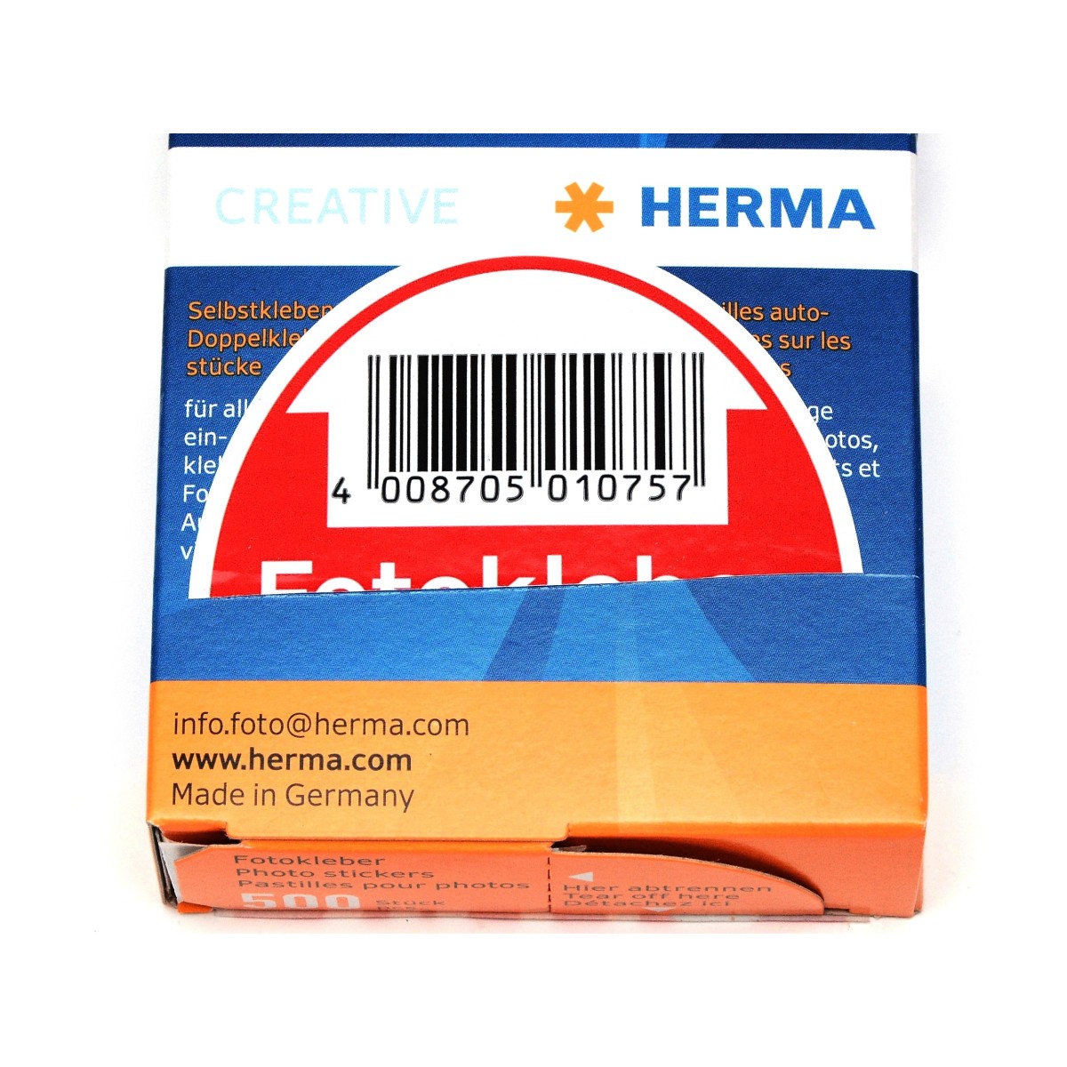 erma Nalepki - podklejki przylepce - dwustronne do zdjęć 500szt