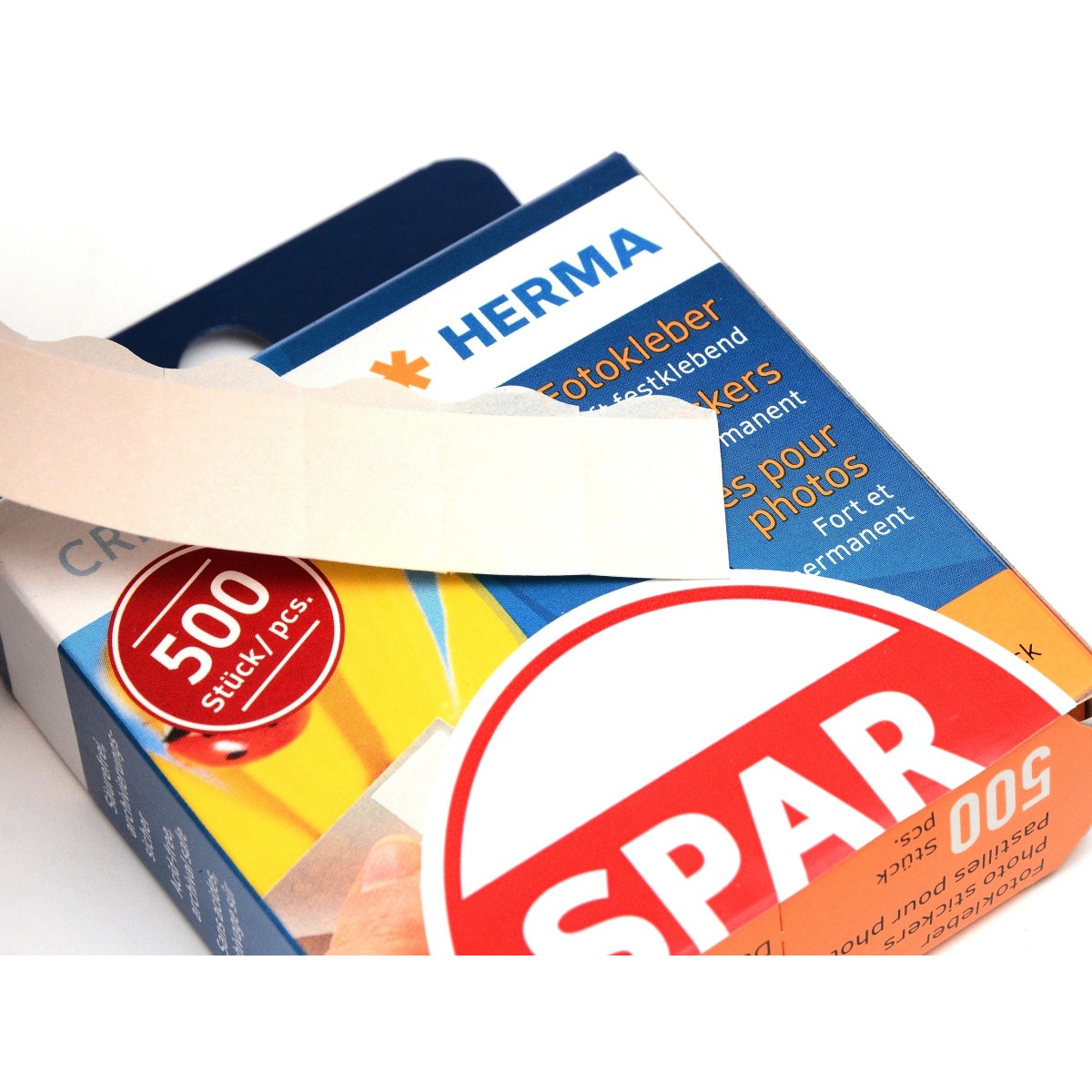 erma Nalepki - podklejki przylepce - dwustronne do zdjęć 500szt