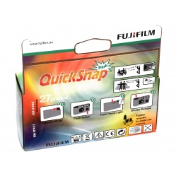 Fuji Fujifilm Aparat jednorazowy Quicksnap 400 z fleszem do zdjęć