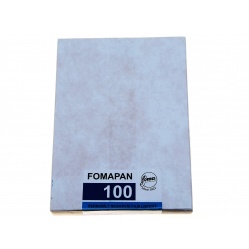 Foma Fomapan 100 4x5" - 10,2x12,7cm/50 błona cięta do aparatu