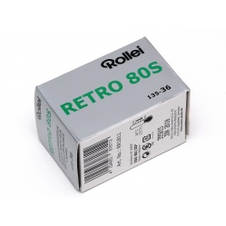 Rollei Retro 80S 135-36 niskoczuły film, klisza czarno-biała