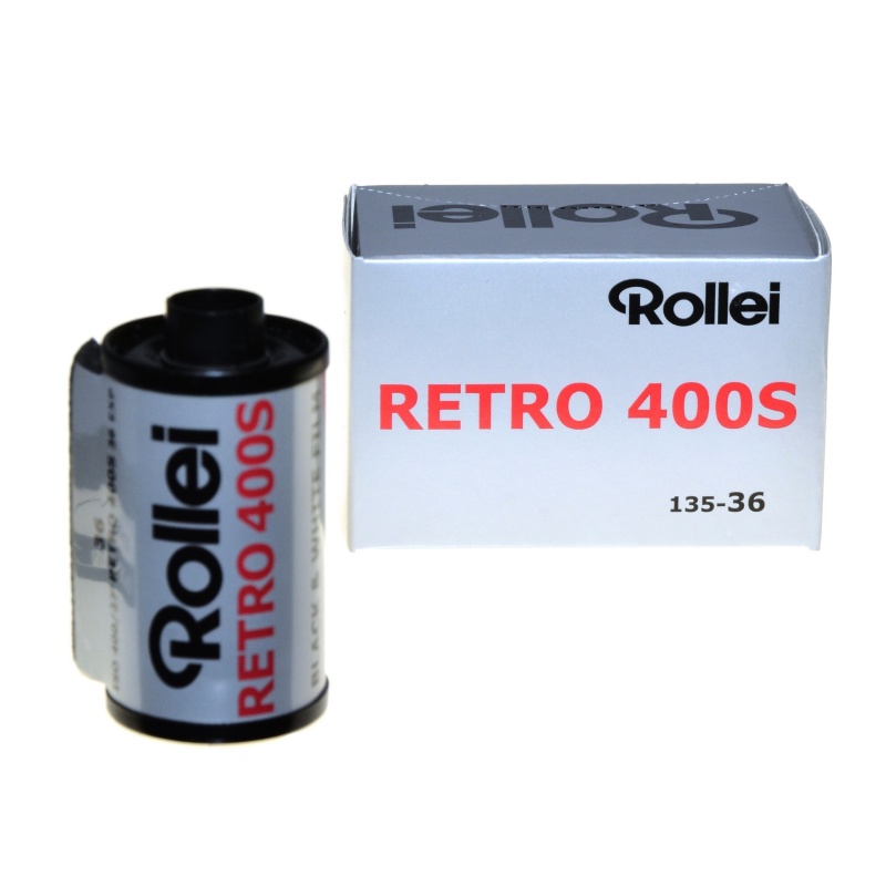Rollei Retro 400S 135/36 film, klisza czarno biała