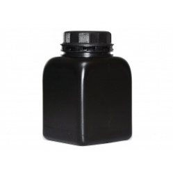 Butelka czarna z zakrętką 300 ml. do chemii fotograficznej