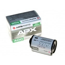 Agfa Agfaphoto APX 400/36 klasyczny film czarno biały 35mm.