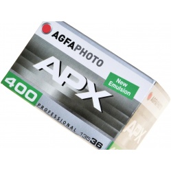 Agfa Agfaphoto APX 400/36 klasyczny film czarno biały 35mm.