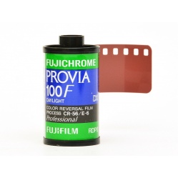 Fuji Fujichrome Provia 100F 100/36 slajd kolorowy 21 DIN
