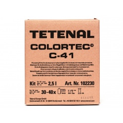 Tetenal Colortec C41 zestaw na 2,5 litra do obróbki filmów kolorowych 102230