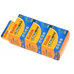 Kodak Gold Ultra 400/36 3 filmy kolor na wakacje zabawę