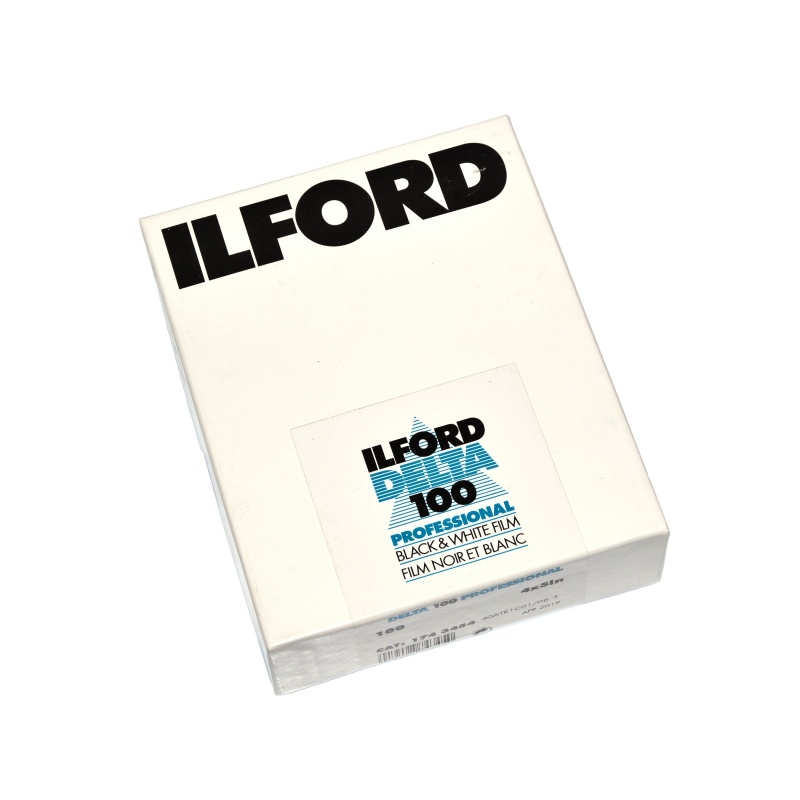 Ilford Delta 100 4x5 cala 100 szt. profesjonalny film drobnoziarnisty
